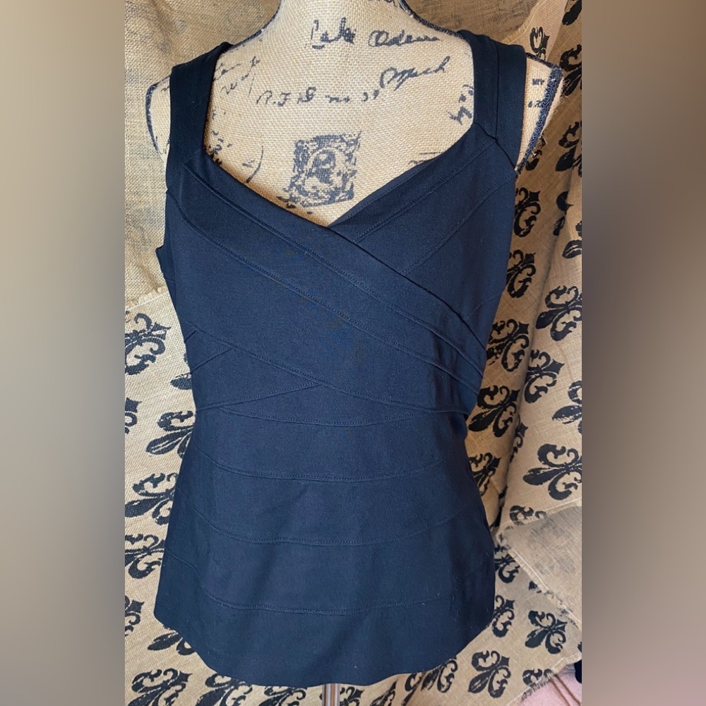 White House Black Market seamed ponte cami